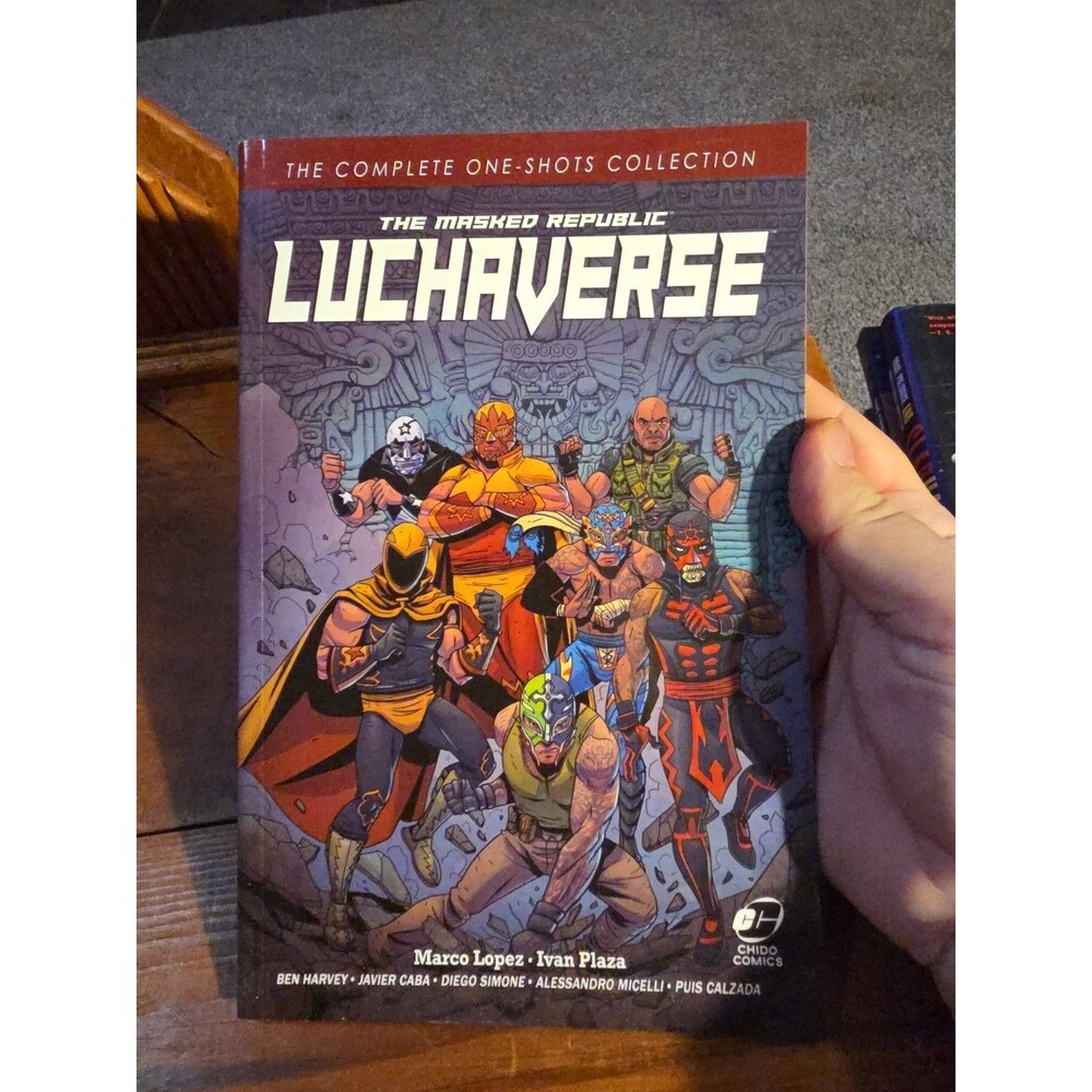 Luchaverse Masked Republic Complete One-Shots Collection Rey Mysterio Penta Book